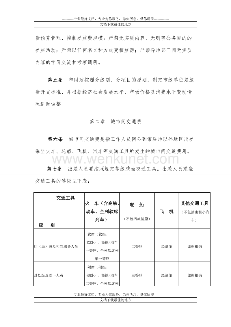 邯郸市市级机关差旅费管理办法.doc_第2页