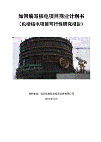 2013年优秀核电项目商业计划书(可行性研究报告).doc