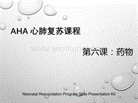 AHA心肺复苏课程-第六课-药物.pptx