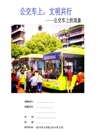 公交车调查研究报告.pdf