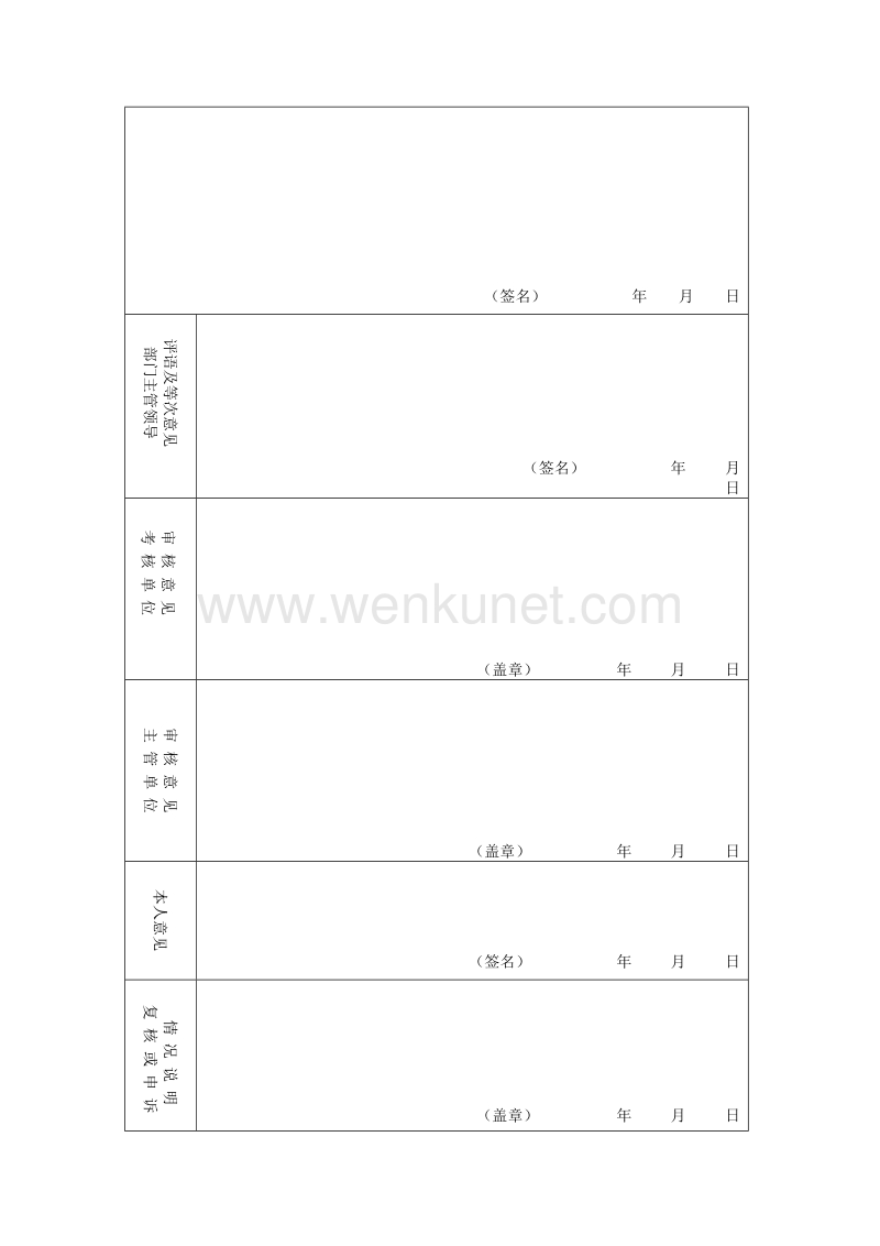 广东省事业单位工作人员年度考核登记表 .doc_第2页