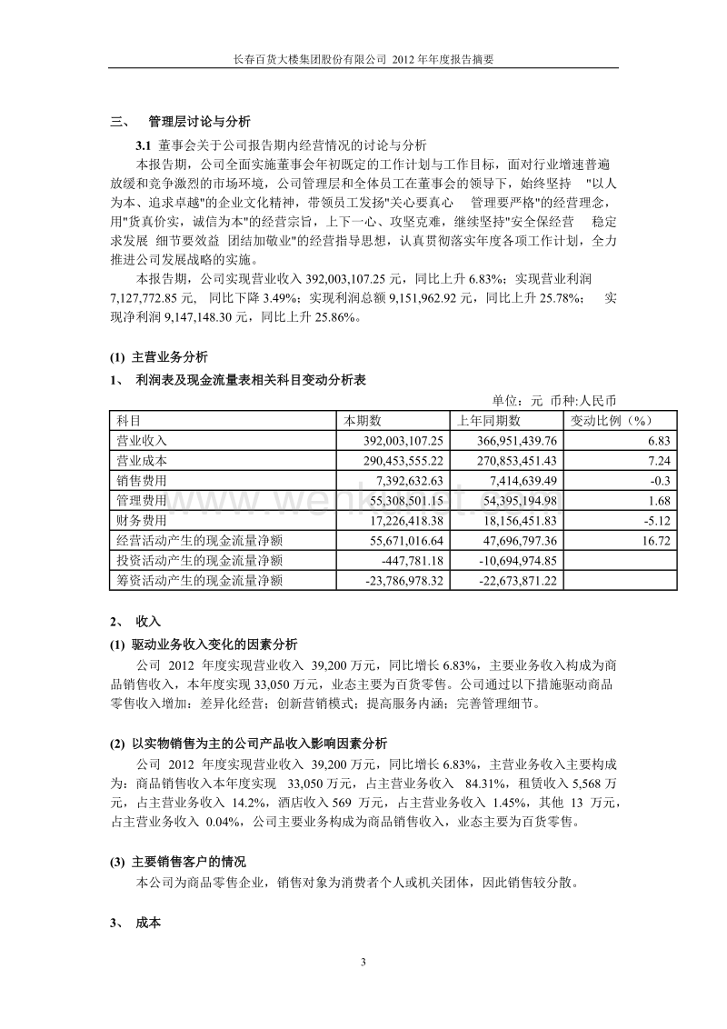 长春百货大楼集团股份有限公司.doc_第3页