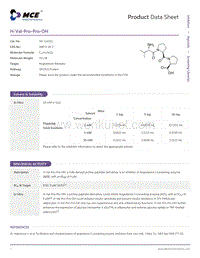 H-Val-Pro-Pro-OH，是牛奶来源的脯氨酸肽衍生物，是血管紧张素 I 转化酶 (ACE) 的抑制剂-MedChemExpress.pdf
