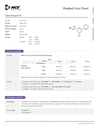 Caerulomycin-A-DataSheet-MedChemExpress.pdf