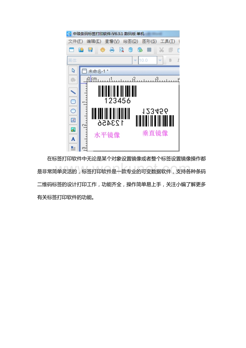 标签打印软件中如何设置镜像.doc_第3页