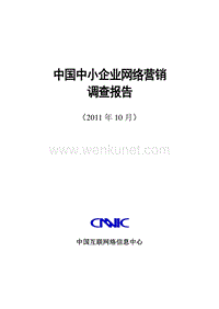 《中国中小企业互联网应用状况调查报告》.pdf