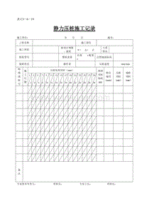 DBJ04 214-2004 山西省建筑工程施工资料管理规程_表C3—6—19.doc