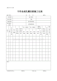 DBJ04 214-2004 山西省建筑工程施工资料管理规程_表C3—6—20.doc
