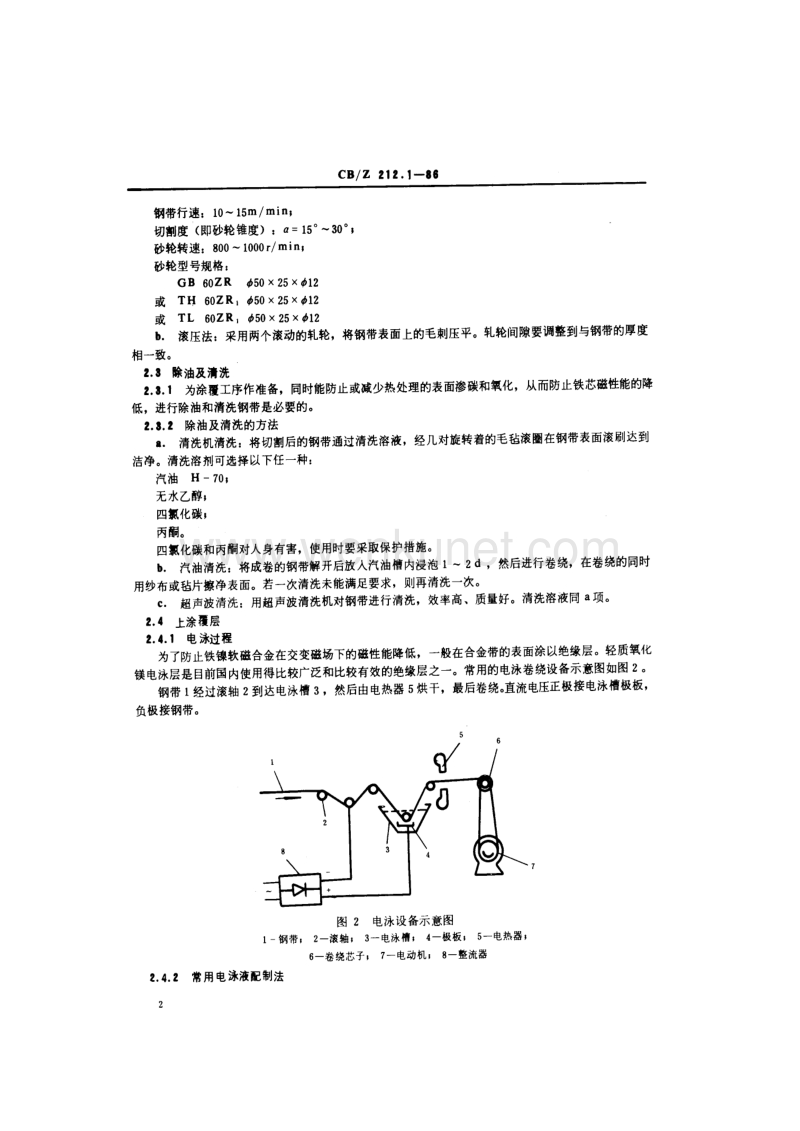 CBZ 212.1-1986 低频环形变压器、阻流圈典型工艺铁芯制造.pdf_第3页