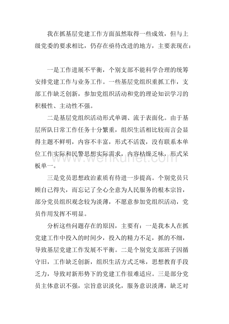 20XX年5月公安局党委书记述职报告.docx_第3页