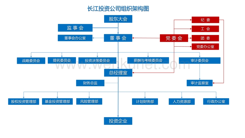 长江投资公司组织架构图 .pdf_第1页