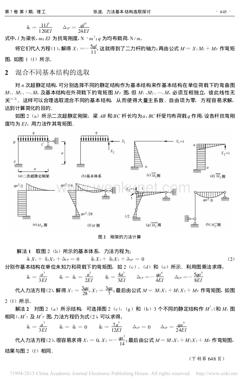 张波力法基本结构选取探讨_张波 .pdf_第2页