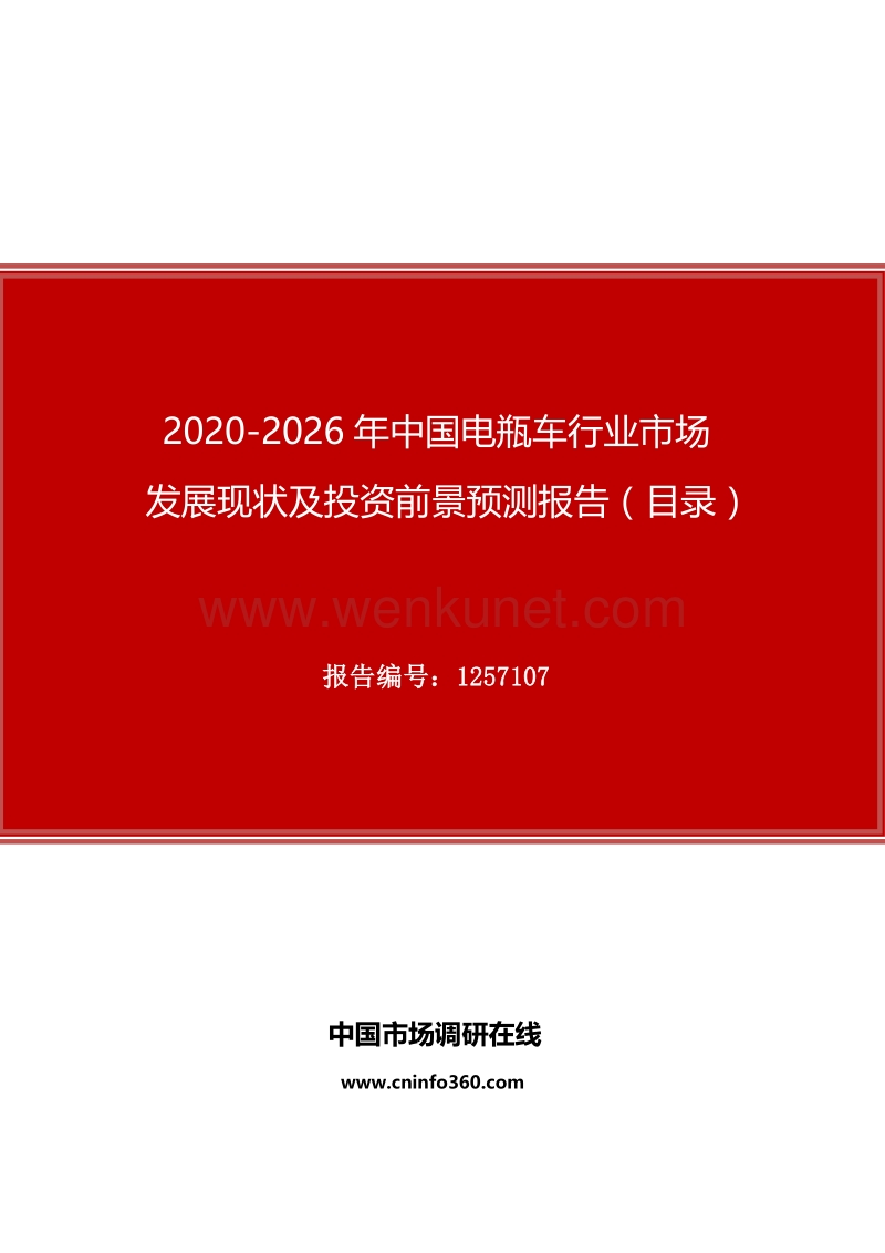 2020年中国电瓶车行业市场发展现状及投资前景预测报告.docx_第1页