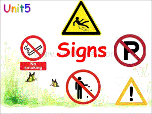译林版六上英语Unit 5 Signs 课件.ppt