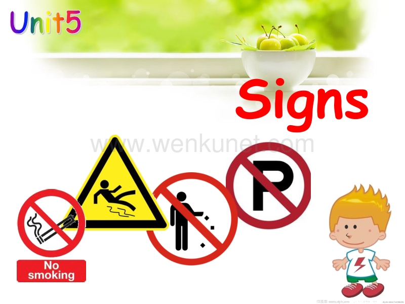 译林版六上英语Unit 5 Signs---What does it mean.ppt_第1页