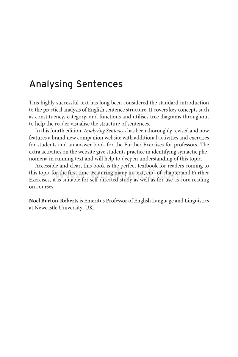Analysing Sentences - Burton-Roberts Noel;.pdf_第2页