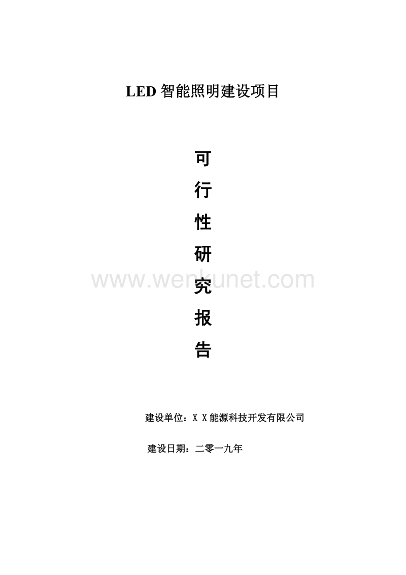 LED智能照明项目可行性研究报告【申请可修改】.doc_第1页