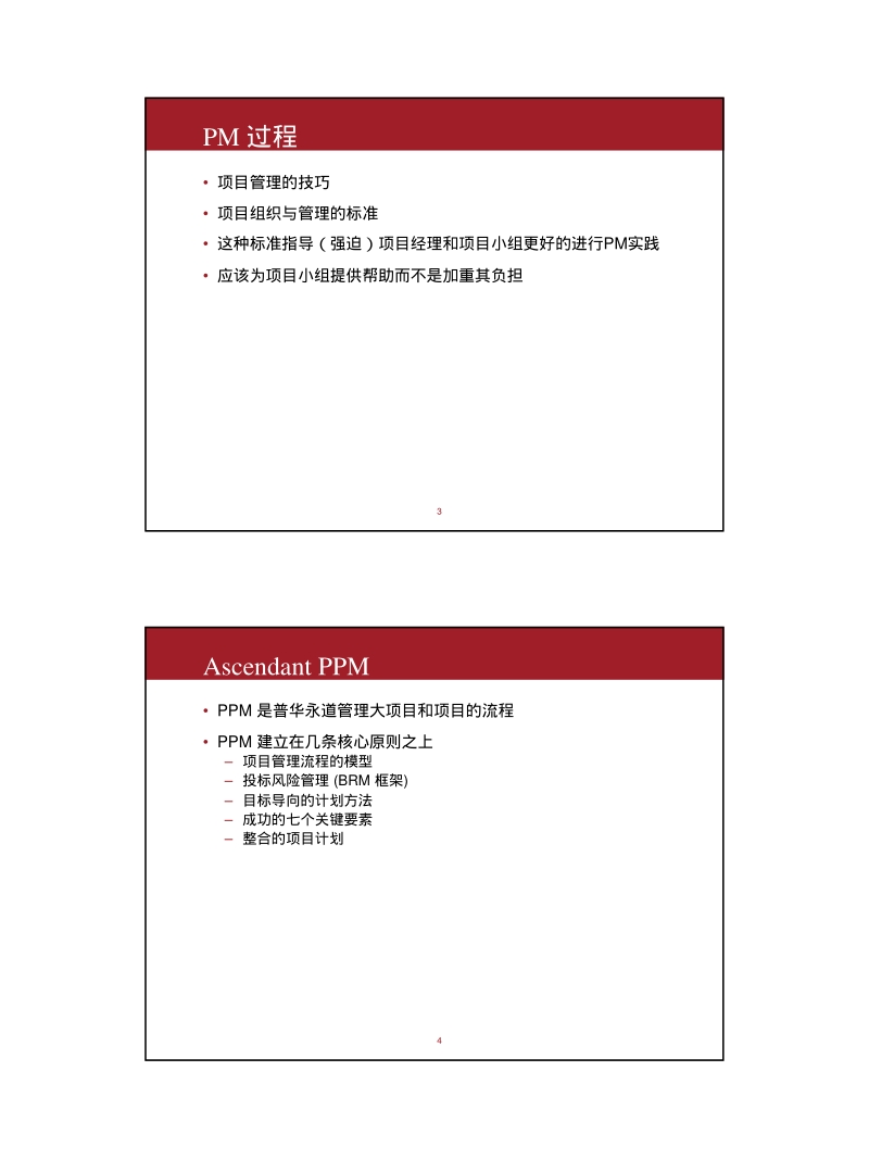 普华永道项目管理_m02 - 项目管理流程.pdf_第2页
