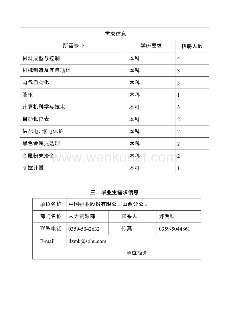 中国铝业集团各公司招聘信息.doc_第3页