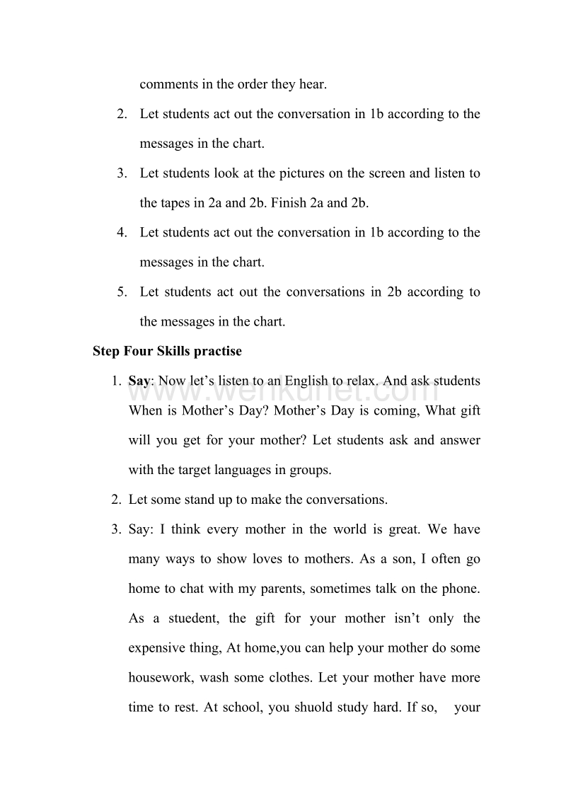 八年级下Unit 8 Section A (1a—2)教案.doc_第3页