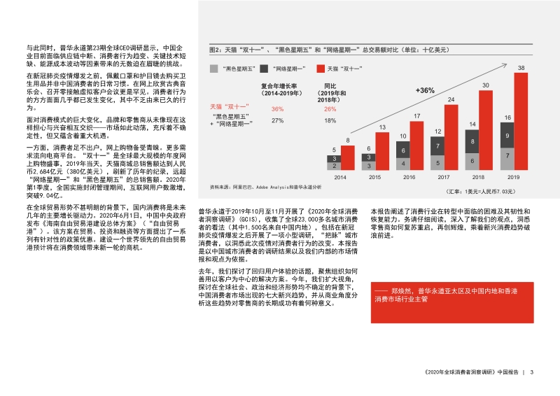 《2020年全球消费者洞察调研》中国报告-普华永道-202009.pdf_第3页