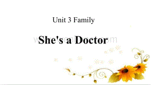She's a Doctor小学英语课件.pptx