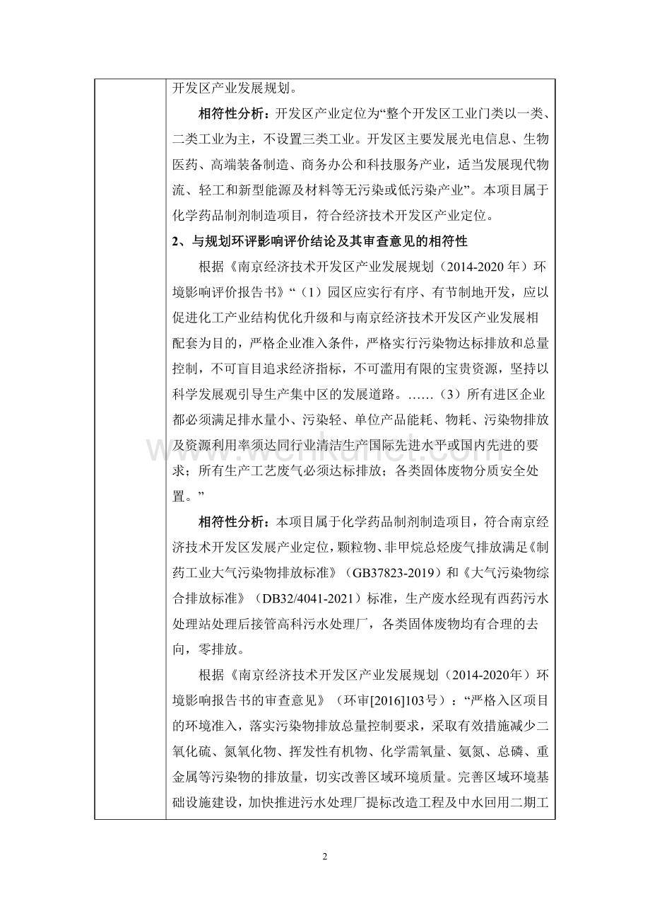 南京圣和药业股份有限公司中药固体（片剂）车间报告表.pdf_第3页