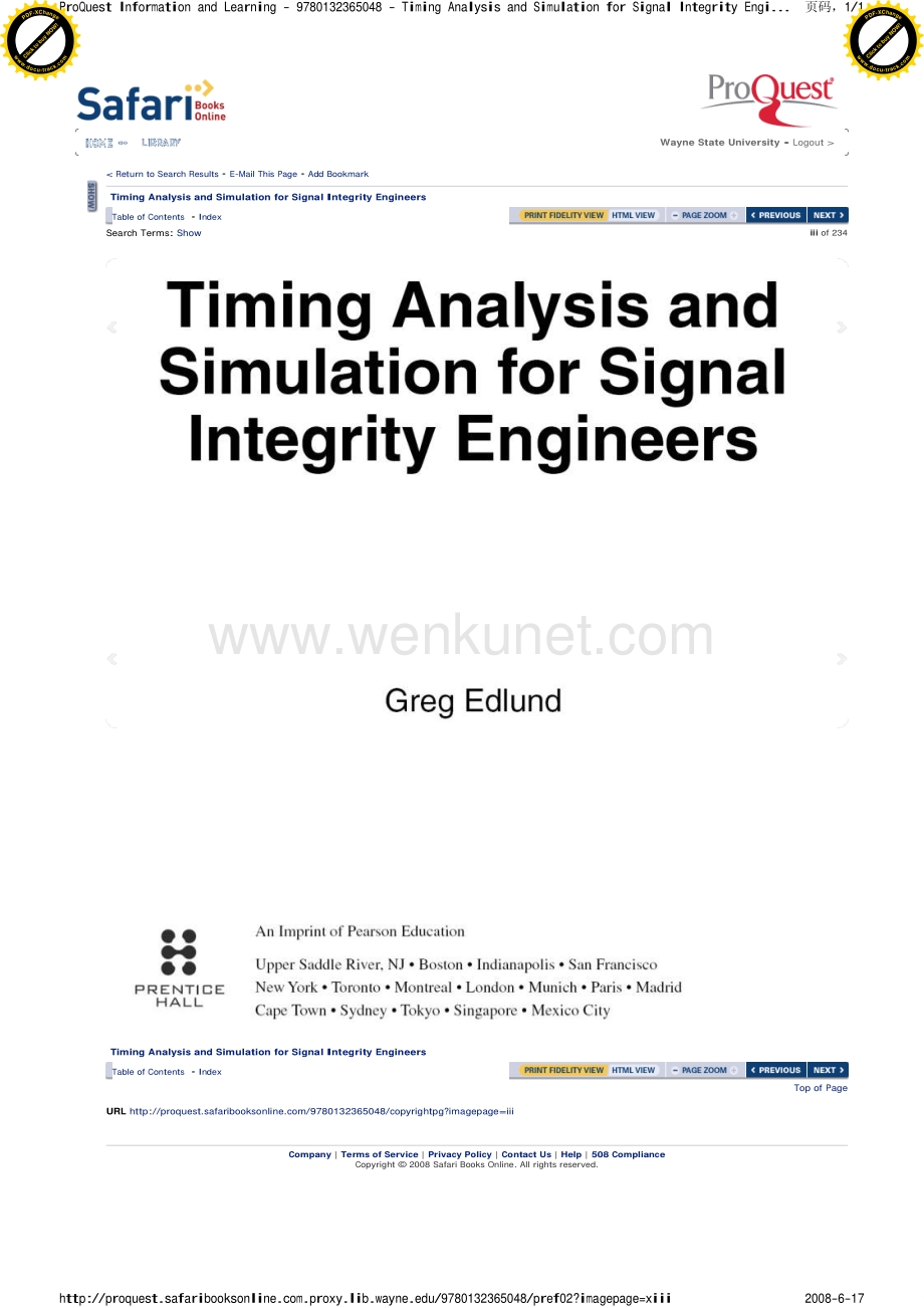 Timing Analysis and Simulation for Signal Integrity Engineers.pdf_第1页