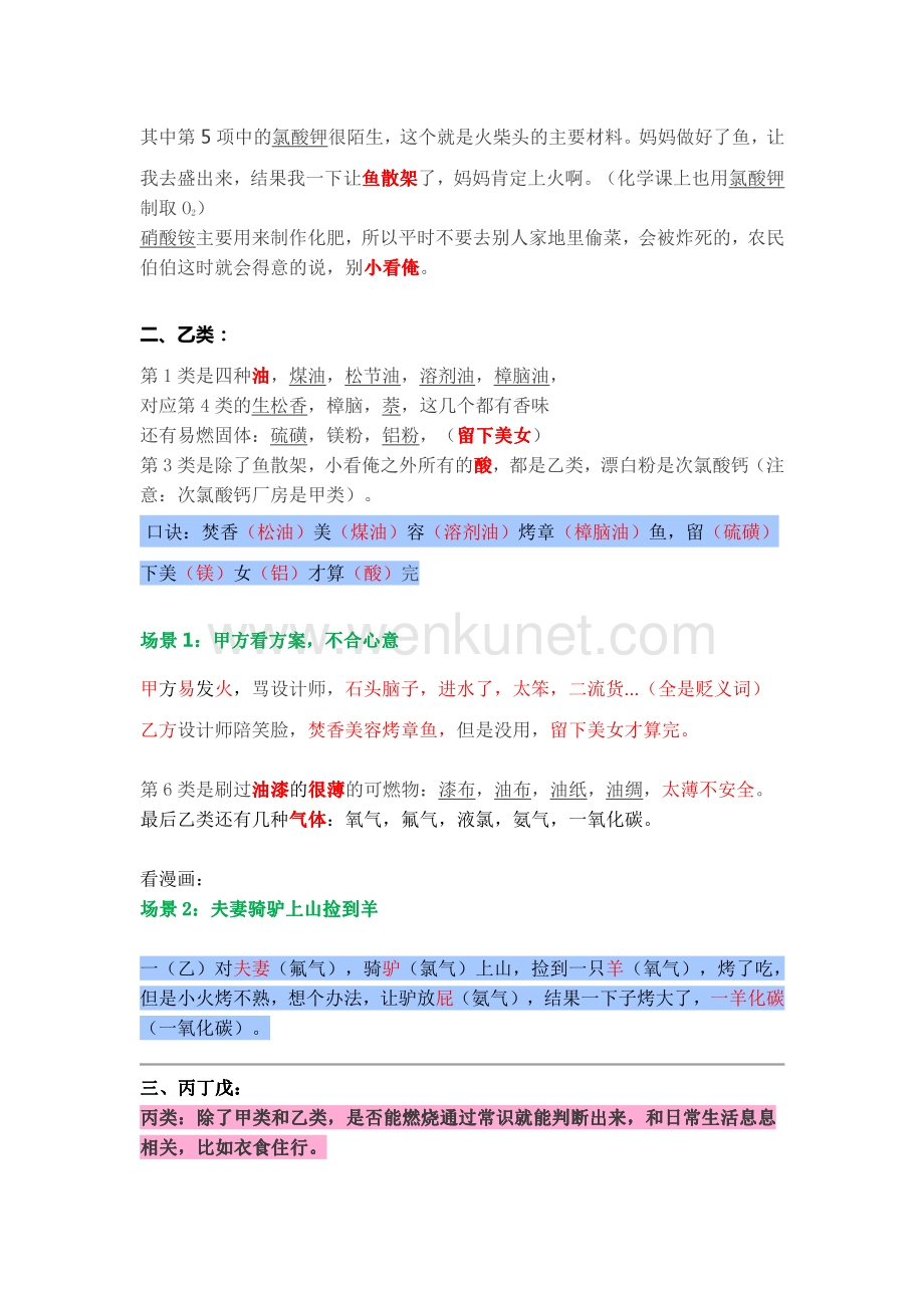 消防资料—甲乙丙丁戊类总结.pdf_第2页