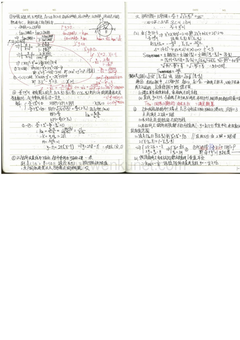 银川一中理科学霸高中数学错题集_2014高考状元笔记.pdf_第3页