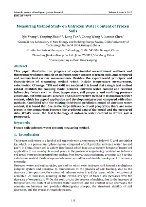 Measuring Study on Unfrozen Water Content of Frozen soils-谭龙.pdf