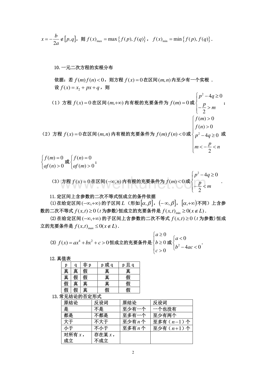【高中三年都很重要】高中数学精品笔记.pdf_第2页