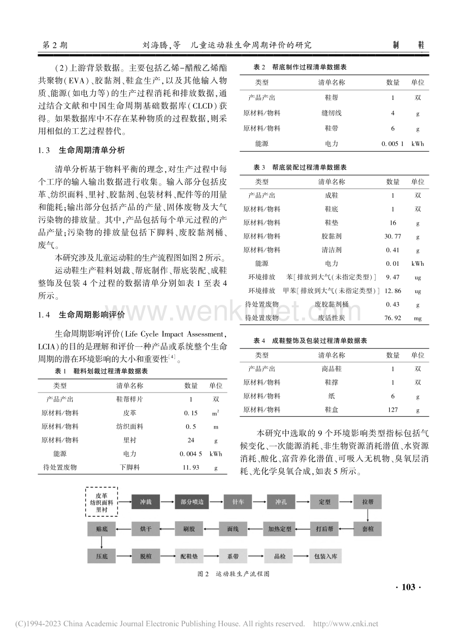 儿童运动鞋生命周期评价的研究_刘海腾.pdf_第3页