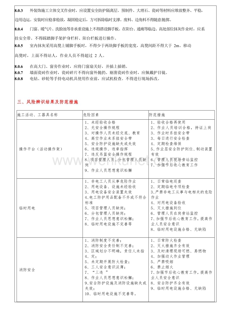 精装作业人员复工复产入入场安全教育记录（山东京昌）.docx_第2页
