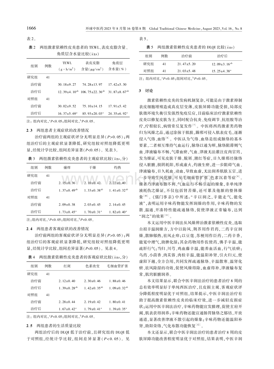 中医辛润法从风燥辨治激素依赖性皮炎41例.pdf_第3页