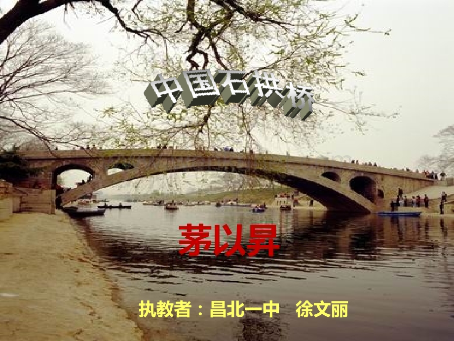 《中国石拱桥》ppt课件（初中语文八年级上册）.pptx_第3页