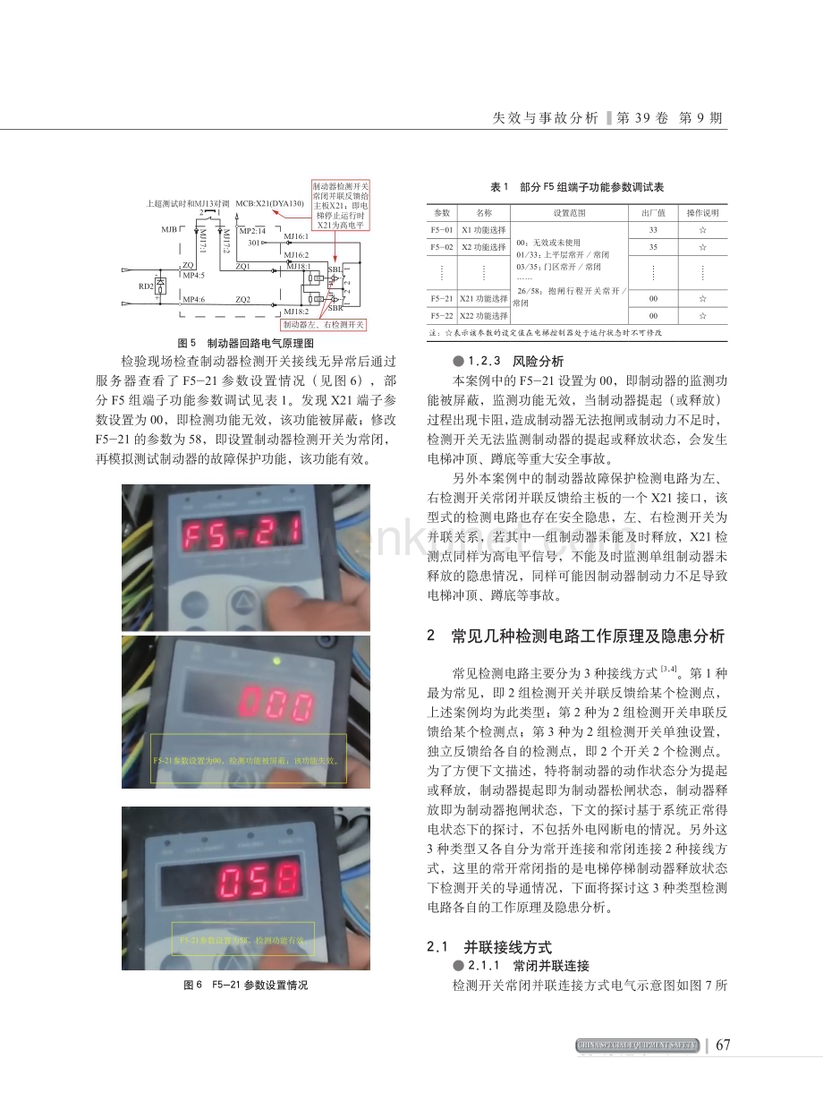 电梯制动器故障保护功能隐患分析及检验要点探讨.pdf_第3页