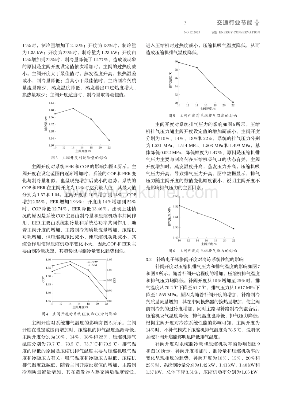 电子膨胀阀对物流车冷冻系统性能的影响.pdf_第3页