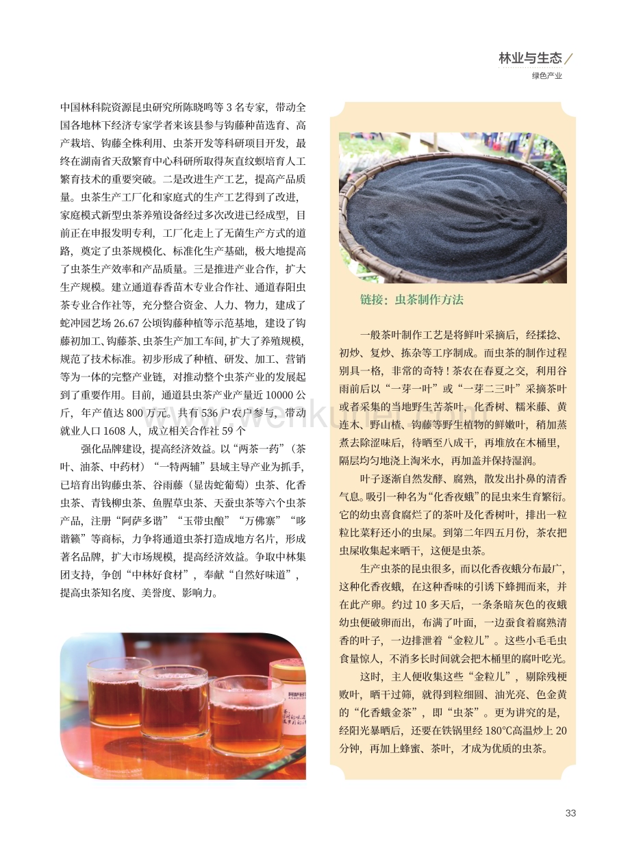发挥优势 突出特色 推动虫茶产业跨越式发展.pdf_第2页