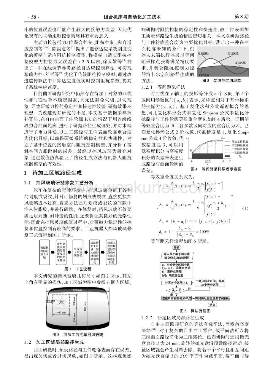 非金属曲面局部研抛修复机器人阻抗控制研究.pdf_第2页