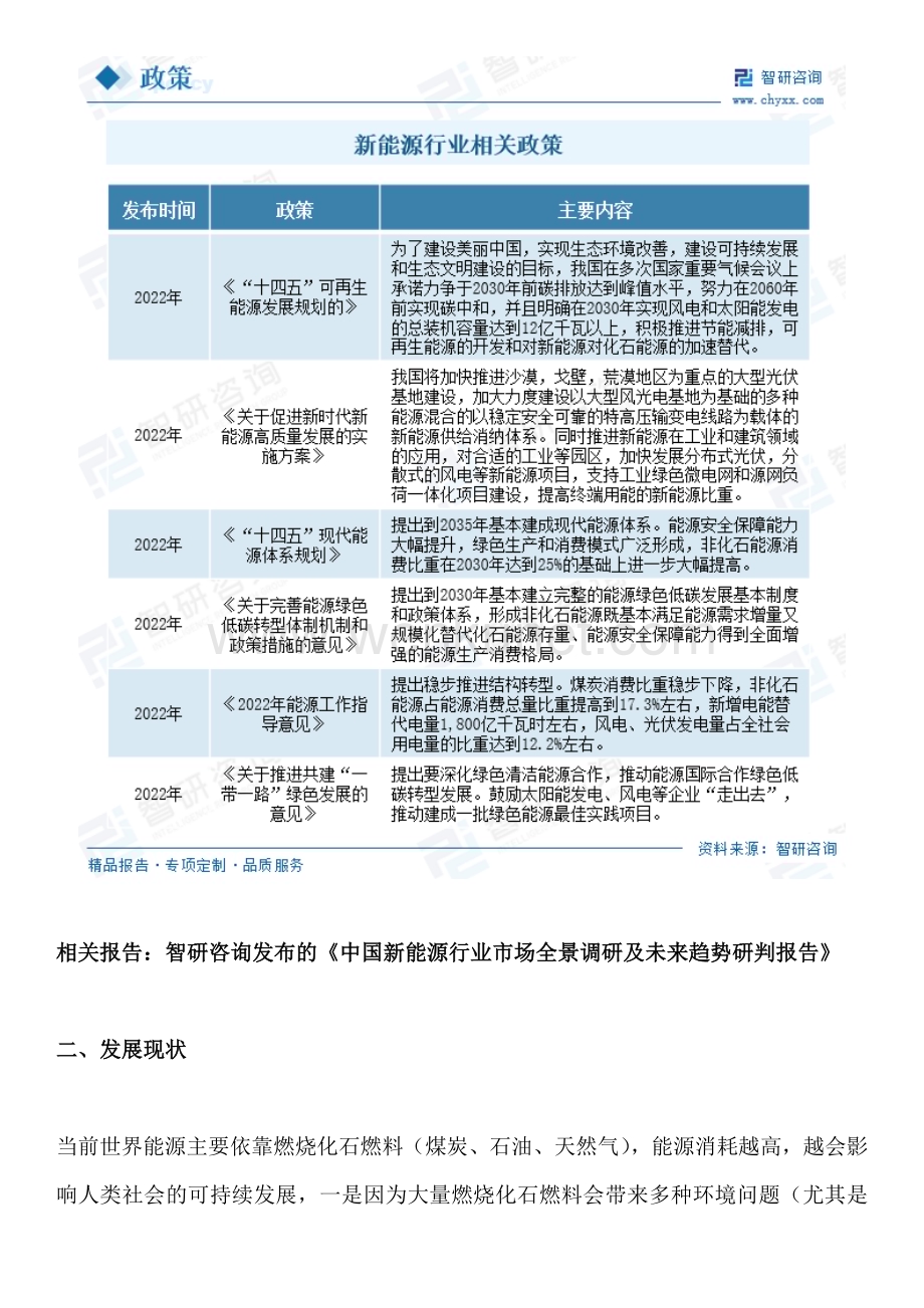 中国新能源行业研究报告：市场规模、供需态势、发展前景预测.docx_第3页
