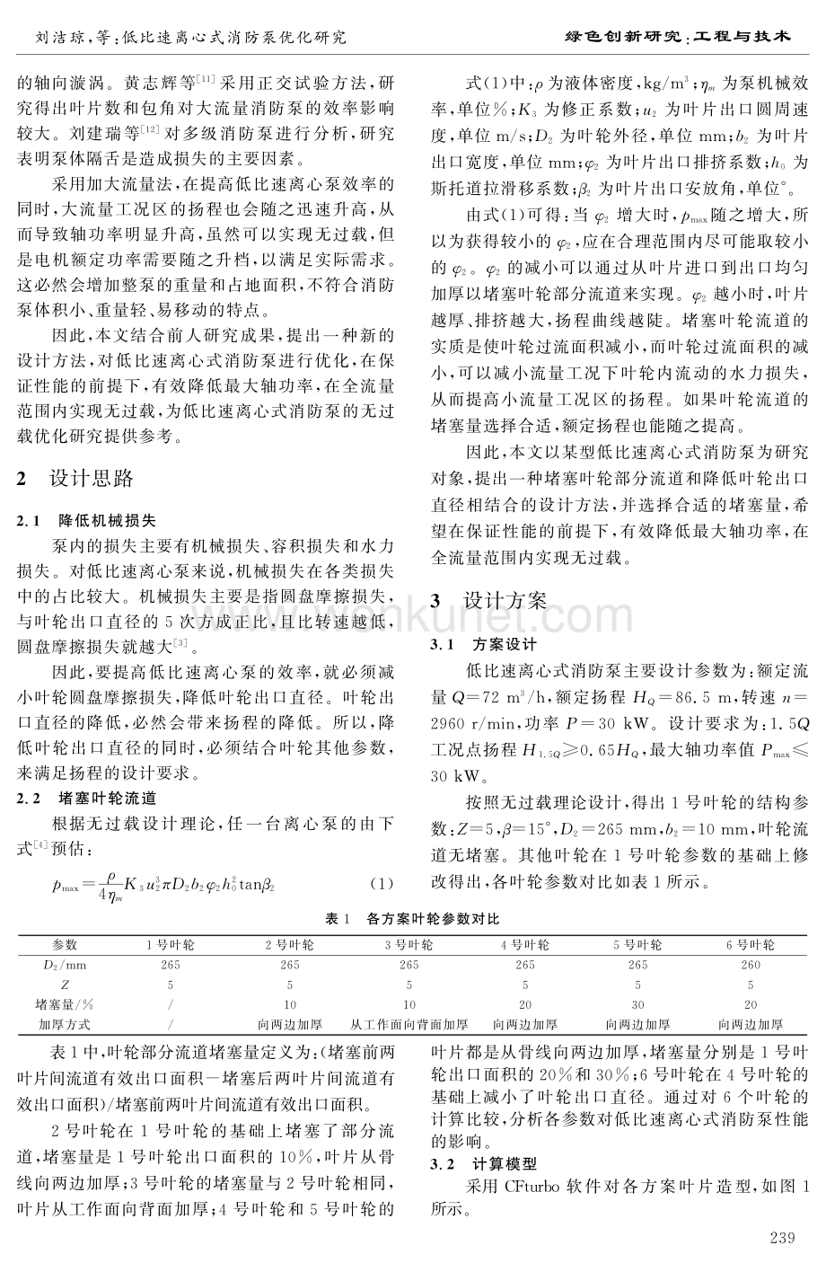 低比速离心式消防泵优化研究.pdf_第2页