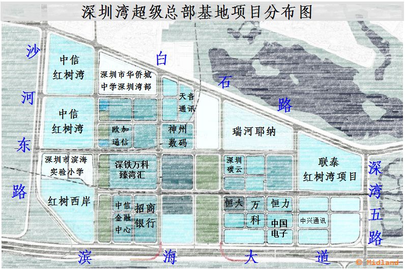 深圳工业园区总平面图片